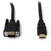 10ft 3M HDMI Male to VGA Male Adapter Cable Converter For PC HDTV