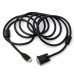 10ft 3M HDMI Male to VGA Male Adapter Cable Converter For PC HDTV