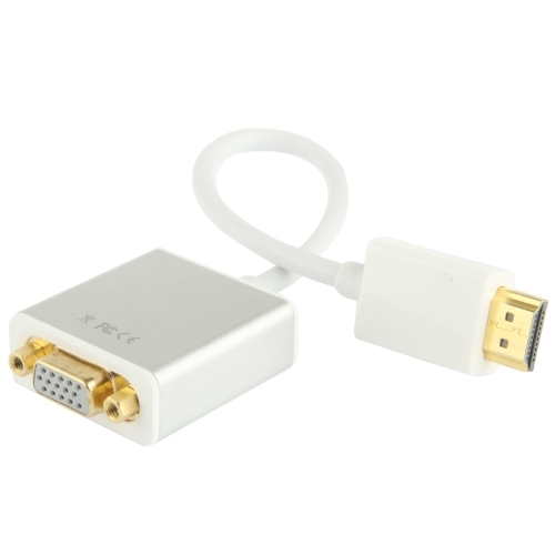 Full HD 1080P 19 Pin HDMI Male to VGA Female Video Adapter Cable with Audio Cable