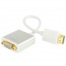 Full HD 1080P 19 Pin HDMI Male to VGA Female Video Adapter Cable with Audio Cable