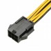 SATA 15 Pins to 8-pin PCI-E Socket Power Adapter Cable Lead