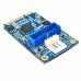 MINI PCI-E to USB 3.0 Front 19 Pin Desktop PC Expansion Card with 4 Pin Power Connection Port (Blue)