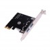 2-Port USB SuperSpeed USB 3.0 PCI-E PCI Expansion Card