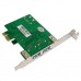 PCI Express to 2 Ports USB 3.0 PCI Adapter Card