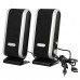 3.5mm USB Jack USB Audio Power PC Notebook Speaker