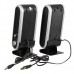 3.5mm USB Jack USB Audio Power PC Notebook Speaker