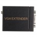 60M VGA to RJ45 Ethernet Signal Extender CAT5e/6 Transmitter Receiver Adapter