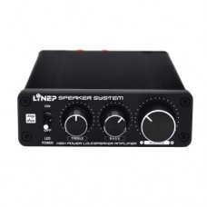 A928 Treble-bass 136W High-power Amplifier (Black)