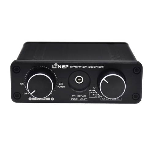 A926 Four-In Two-Out Signal Amplifying Switcher (Black)