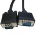 Good Quality VGA 15 Pin Male to VGA 15Pin Male Cable for LCD Monitor(Black)