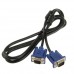 High Quality VGA 15Pin Male to VGA 15Pin Male Cable for LCD Monitor / Projector