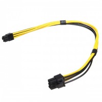 27cm 18AWG EPS Pcie 6PIN Male To PCI-E 6PIN Male Power Extension Cord Cable