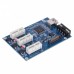 PCI-E 1 to 3 PCI Express 1 Slots Riser Card 3 PCI-E Slot Adapter PCI-E Port Multiplier Card with 60cm USB Cable (Blue)