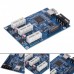 PCI-E 1 to 3 PCI Express 1 Slots Riser Card 3 PCI-E Slot Adapter PCI-E Port Multiplier Card with 60cm USB Cable (Blue)