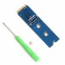 USB 3.0 NGFF M.2 to PCI-E X16 Slot Converter Card with Screwdriver (Blue)