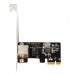 IOCREST PCE8111-GLAN PCI-E RJ45 10/100/1000Mbps Gigabit Network Card for Desktop