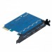 ORICO PVU3-5O2I USB 3.0 PCI Express Card 7 Ports 5Gbps USB Hub Controller Blue