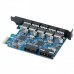 ORICO PVU3-5O2I USB 3.0 PCI Express Card 7 Ports 5Gbps USB Hub Controller Blue