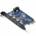 ORICO PVU3-4P 4 ports USB3.0 Expansion Card