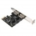 PCI-E PCI Express to 2 SATA 2 ESATA Adapter Card