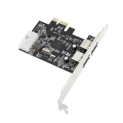 2 Port USB3.0 PCI-E Express Card Speed Up to 5GB