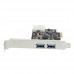 2 Port USB3.0 PCI-E Express Card Speed Up to 5GB