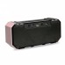 Wireless Bluetooth 4.2 Speaker Subwoofer Dual Clock Setting Support FM TF USB Handfree Call