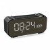 Wireless Bluetooth 4.2 Speaker Subwoofer Dual Clock Setting Support FM TF USB Handfree Call