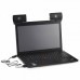 Mini Portable USB Wall-mounted External Speaker for Laptop PC Black